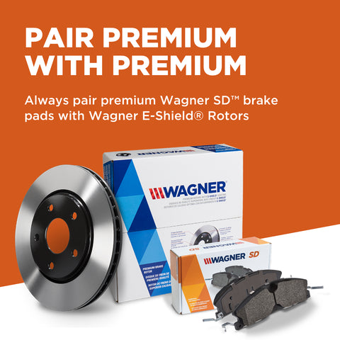 Wagner Brake SX1333 Disc Brake Pad Set – Front