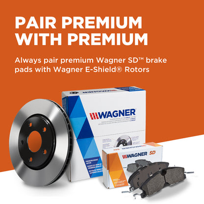 Wagner Brake SX1333 Disc Brake Pad Set – Front