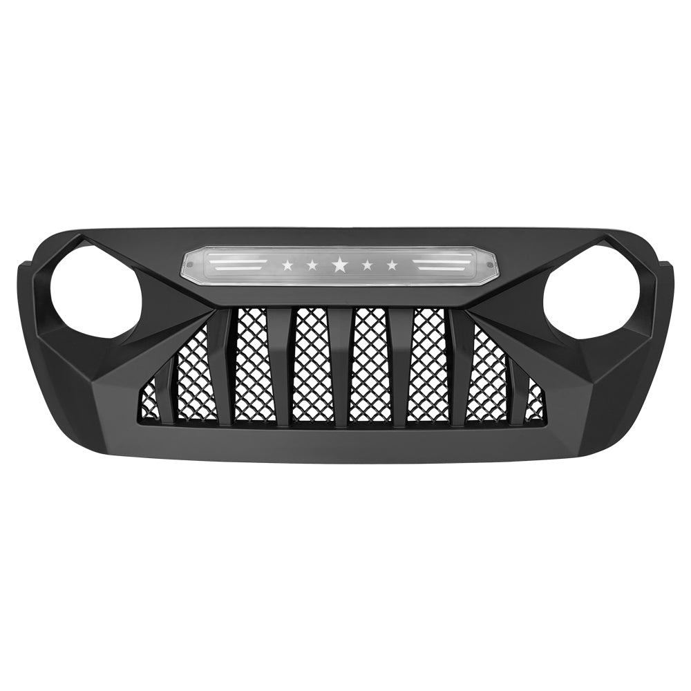 Matte black abs plastic grille from AMERICAN MODIFIED part number AMJPCA00110