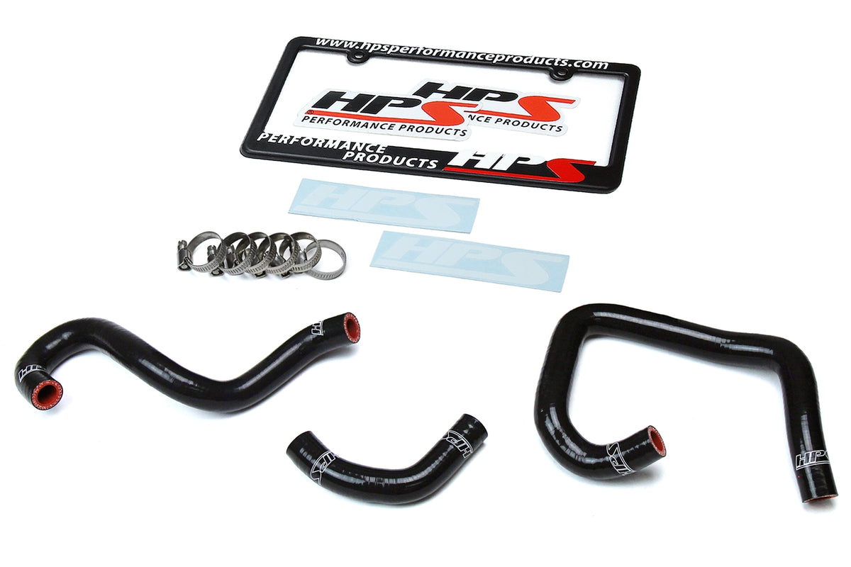 Radiator Coolant Hose Kit from HPS Performance part number 57-1521-BLK