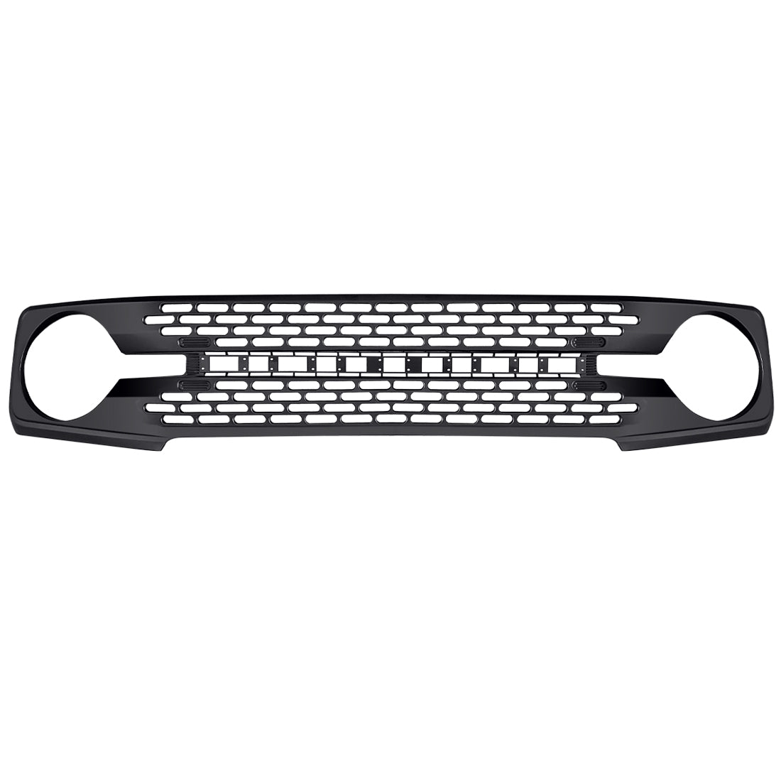 Matte black abs plastic grille from AMERICAN MODIFIED part number AMFMEA00102