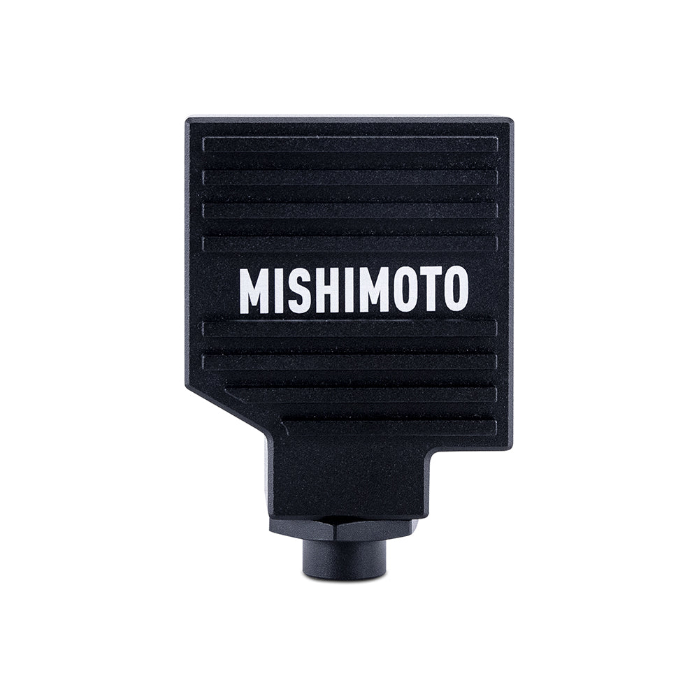 Natural aluminum automatic transmission oil cooler from Mishimoto part number MMTC-JK-TBV