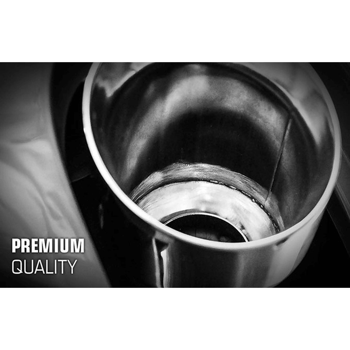 Polished stainless steel exhaust tail pipe tip from MagnaFlow Exhaust Products part number 35214