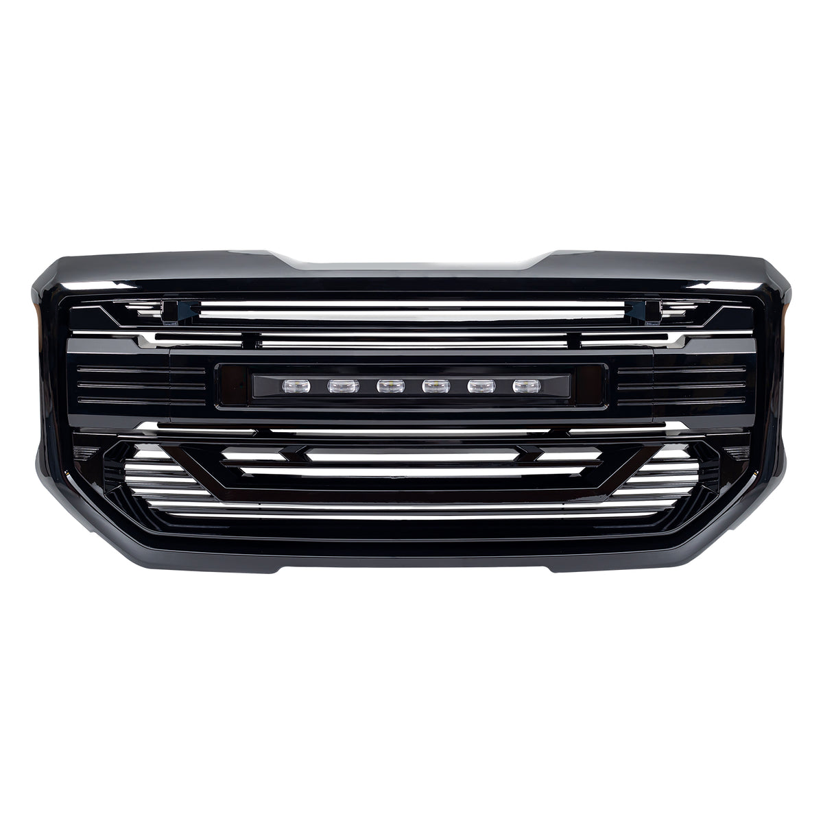 Glossy black abs plastic grille from AMERICAN MODIFIED part number AMGMAA00102
