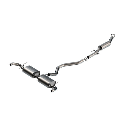 T-304 stainless steel exhaust system kit from Borla part number 140933