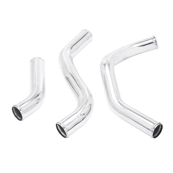Polished intercooler pipe set from Mishimoto part number MMICP-F150-11KP