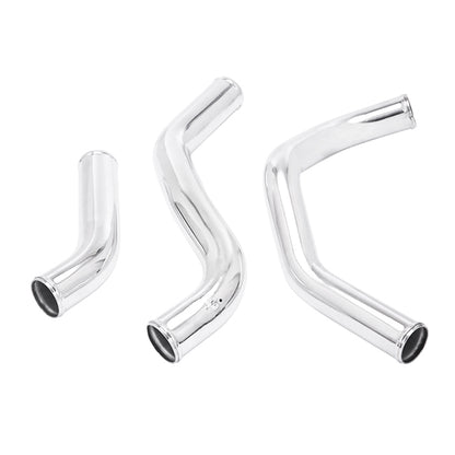 Polished intercooler pipe set from Mishimoto part number MMICP-F150-11KP