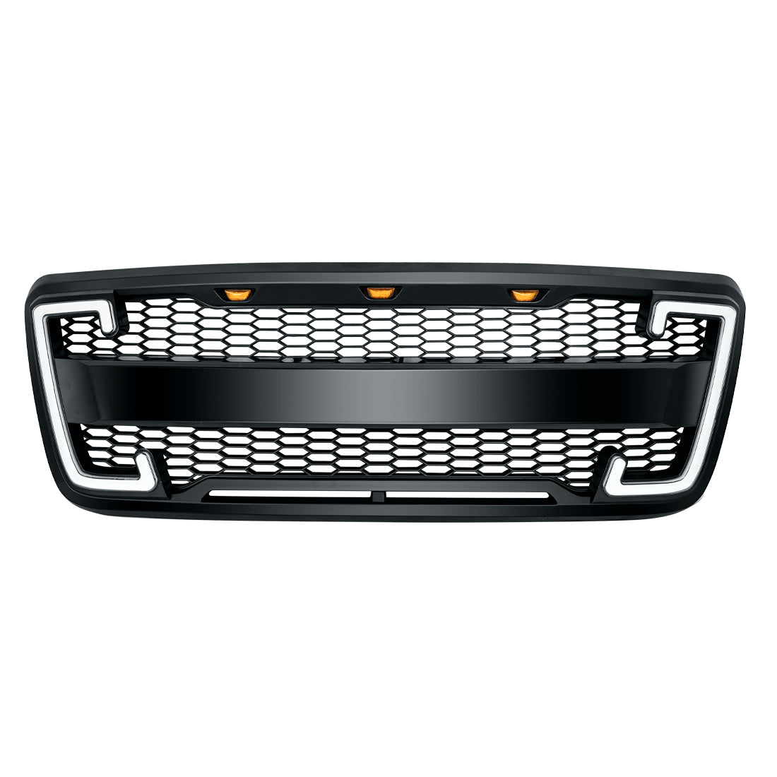 Matte black abs plastic grille from AMERICAN MODIFIED part number AMFMAA00123