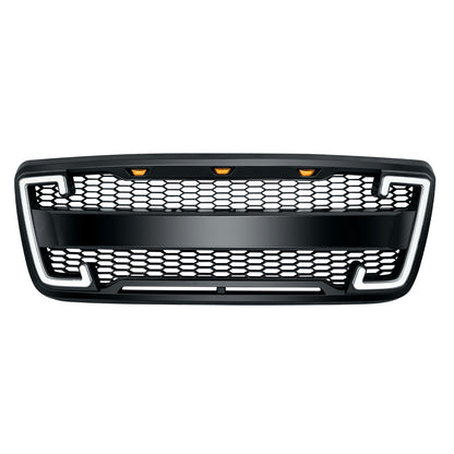 Matte black abs plastic grille from AMERICAN MODIFIED part number AMFMAA00123