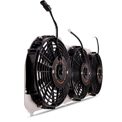 Engine Cooling Fan Assembly with mounting hardware from Mishimoto part number MMFS-XJ-89