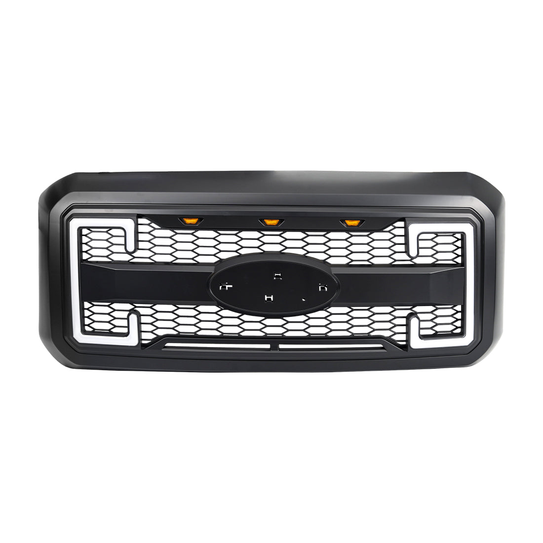 Matte black abs plastic grille from AMERICAN MODIFIED part number AMFMFA00130