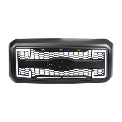 Matte black abs plastic grille from AMERICAN MODIFIED part number AMFMFA00130
