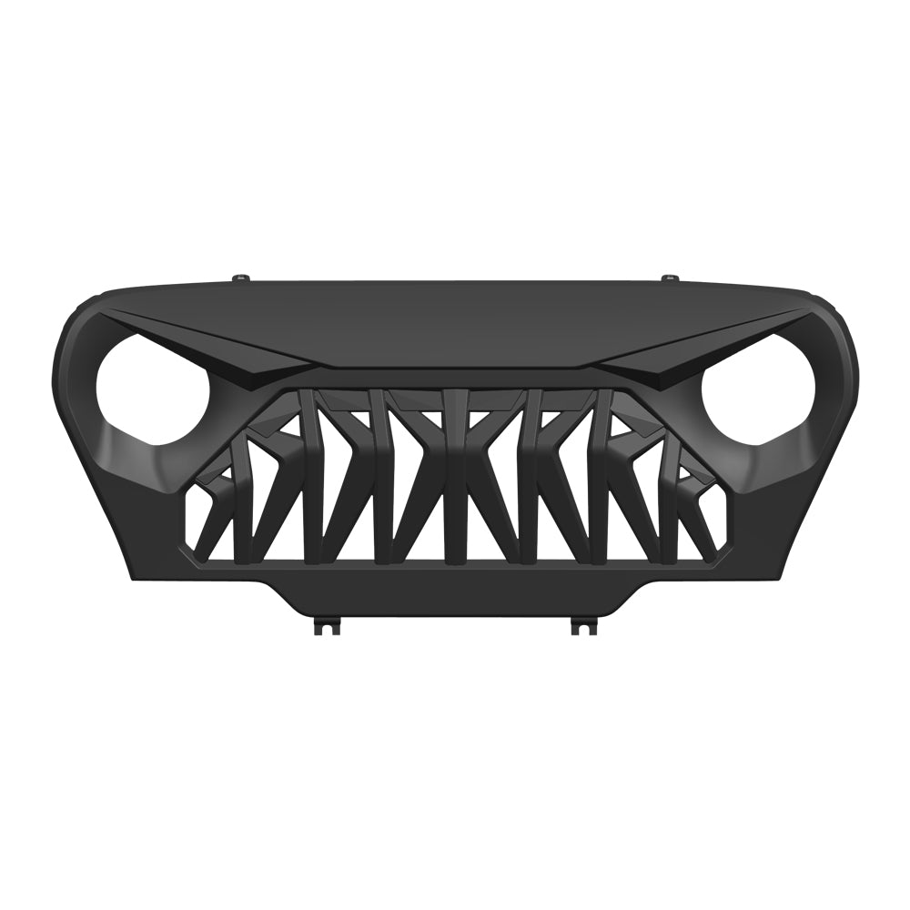 Matte black abs plastic grille from AMERICAN MODIFIED part number AMJPBA00103
