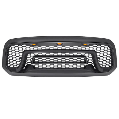 Matte black abs plastic grille from AMERICAN MODIFIED part number AMDEBA00103