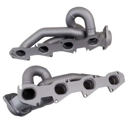 Titanuim ceramic mild steel exhaust header with mounting hardware from BBK Performance Parts part number 4014