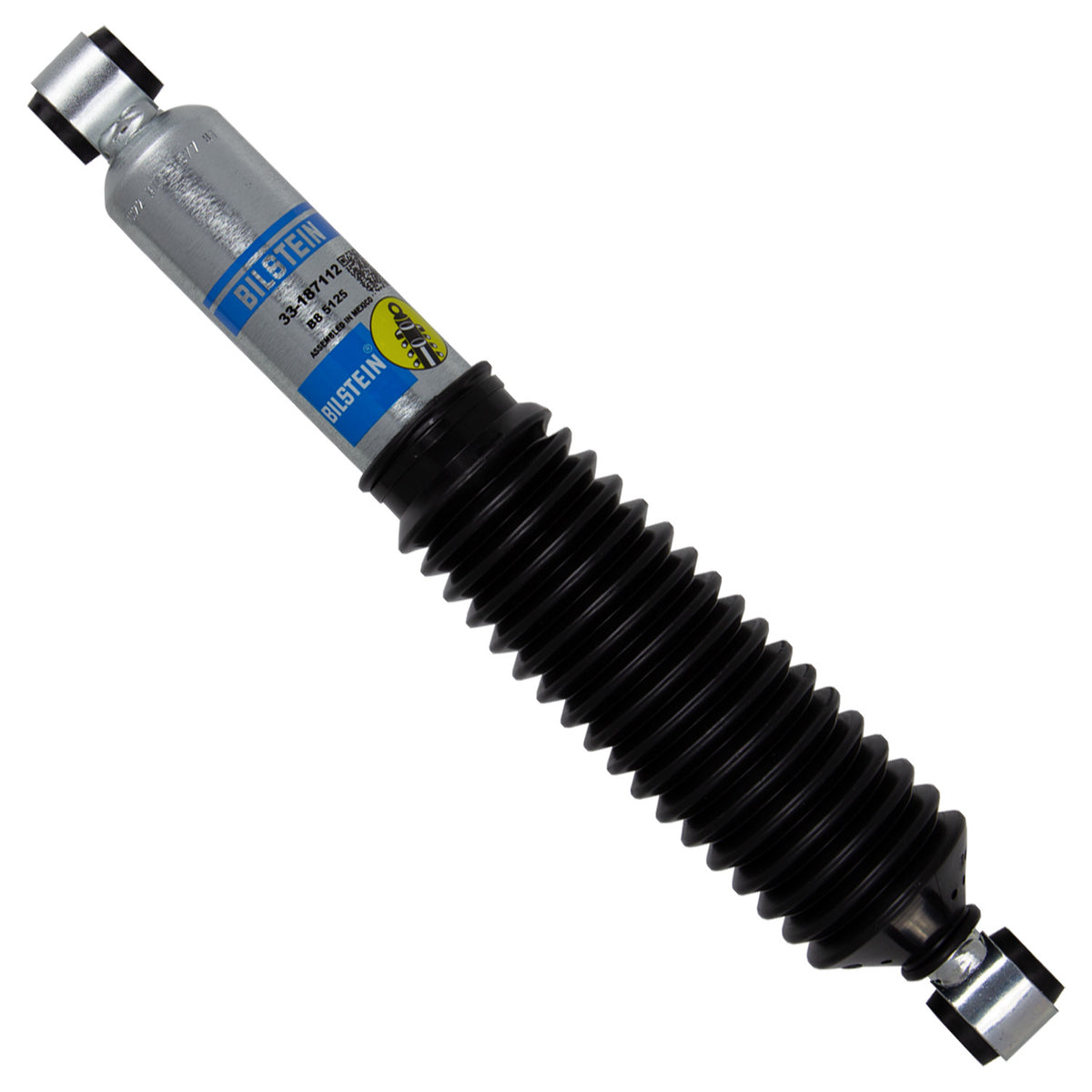 Zinc plated suspension shock absorber from Bilstein part number 33-187112