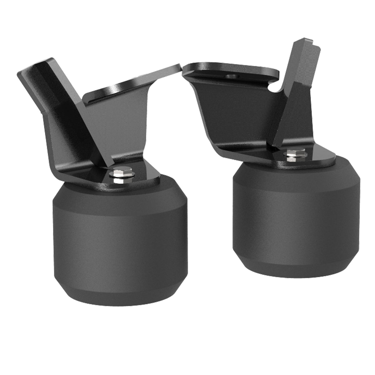 Suspension Rubber Helper Spring Kit with mounting hardware from Timbren part number GMFK15CA