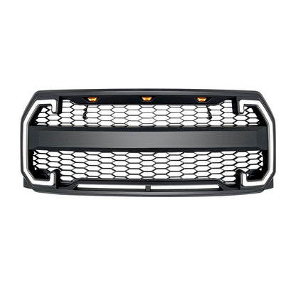 Matte black abs plastic grille from AMERICAN MODIFIED part number AMFMAA00130