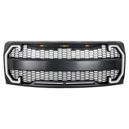 Matte black abs plastic grille from AMERICAN MODIFIED part number AMFMAA00124