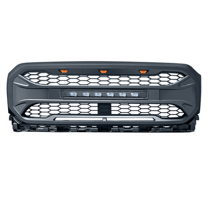Matte black abs plastic grille from AMERICAN MODIFIED part number AMFMAA00120