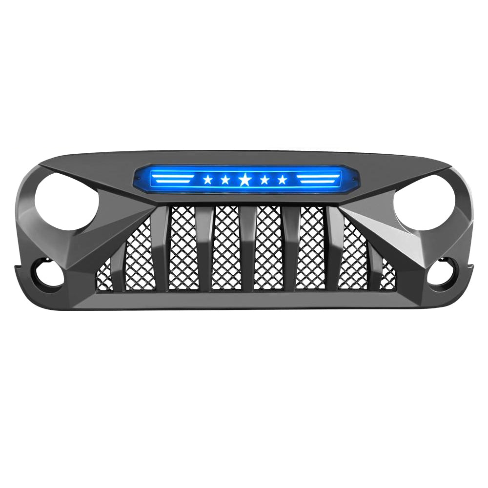 Matte black abs plastic grille from AMERICAN MODIFIED part number AMJPAA00116