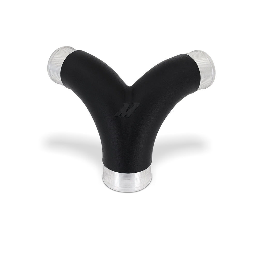 Powder coated intercooler pipe set from Mishimoto part number MMICP-BR27-21USBK