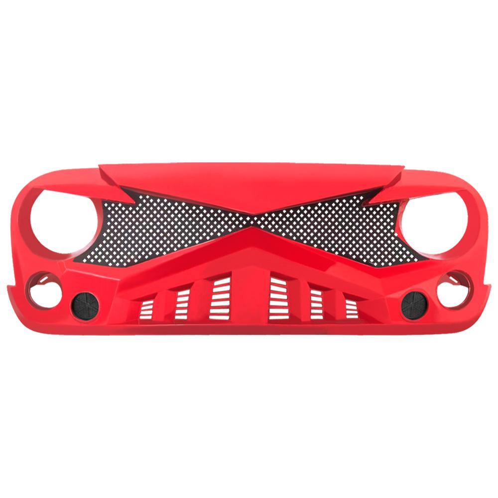 Red abs plastic grille from AMERICAN MODIFIED part number AMJPAA00118
