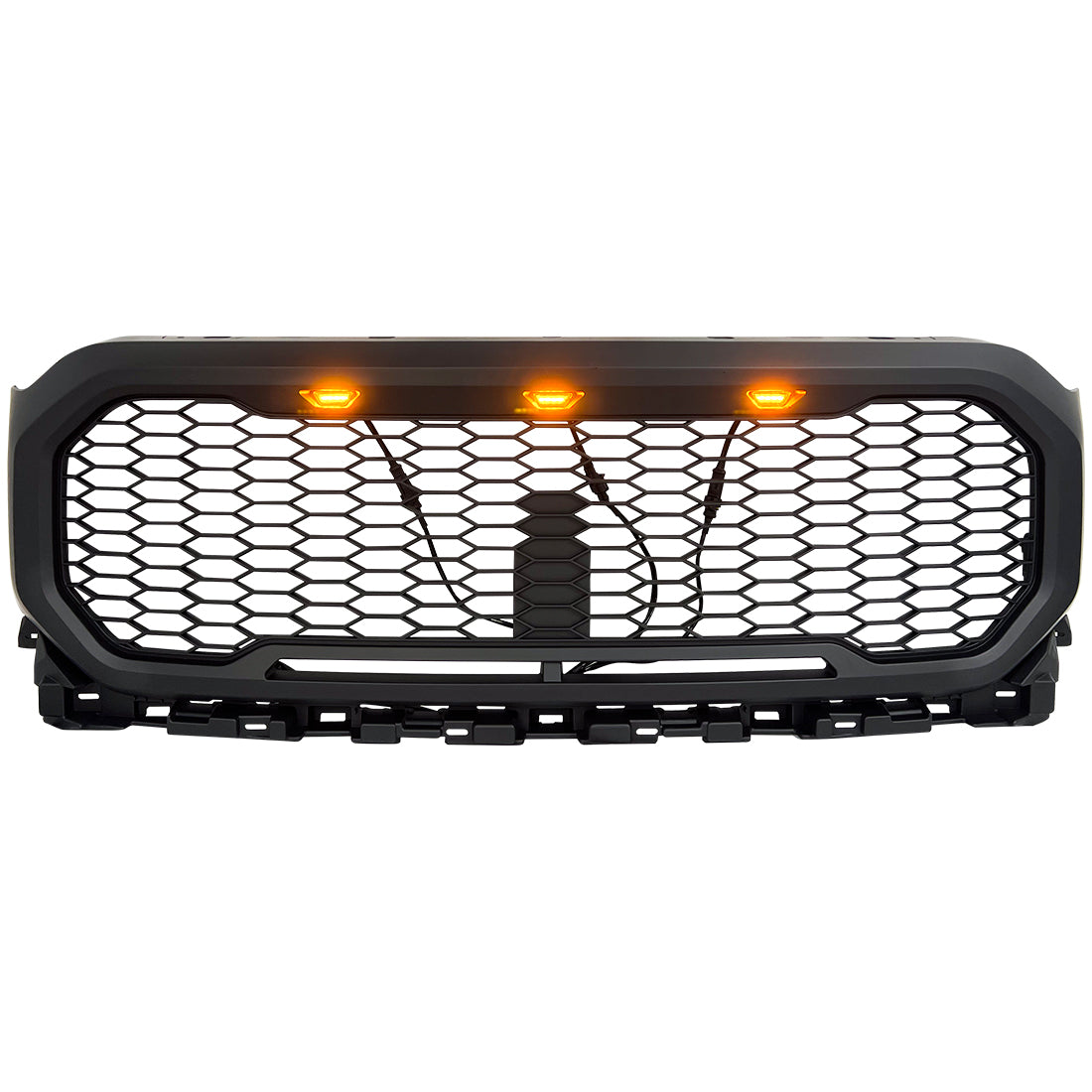 Matte black abs plastic grille from AMERICAN MODIFIED part number AMFMAA00122