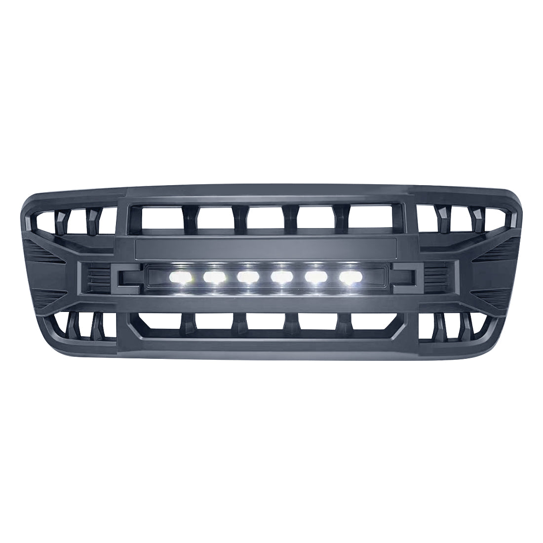Matte black abs plastic grille from AMERICAN MODIFIED part number AMFMAA00113