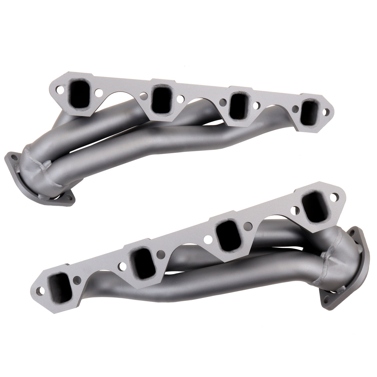 Titanium ceramic mild steel exhaust header with mounting hardware from BBK Performance Parts part number 1515