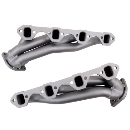 Titanium ceramic mild steel exhaust header with mounting hardware from BBK Performance Parts part number 1515