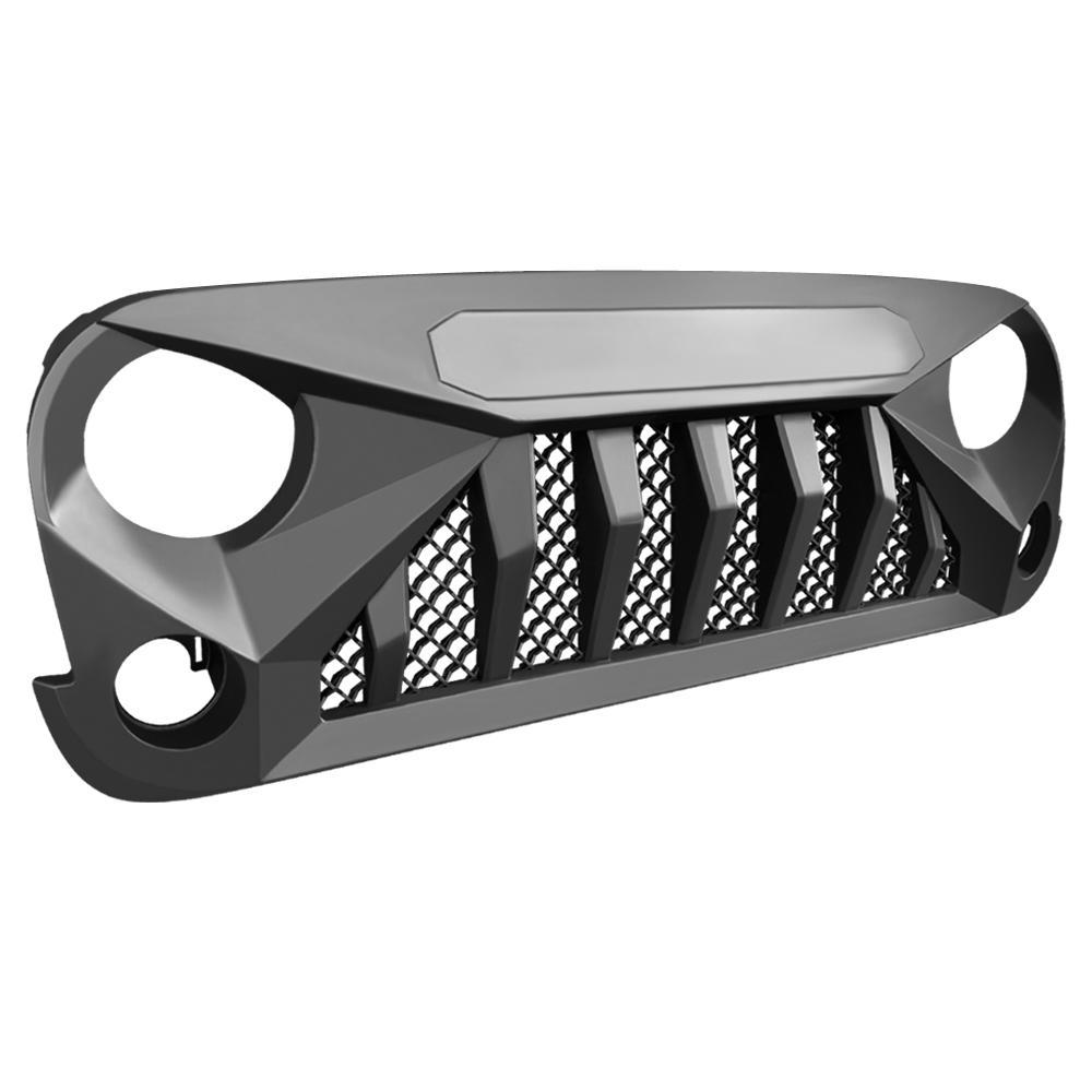 Matte black abs plastic grille from AMERICAN MODIFIED part number AMJPAA00113