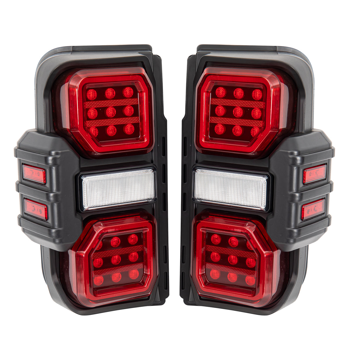 Abs plastic tail light set from AMERICAN MODIFIED part number AMFMEC00202