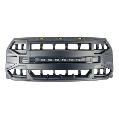 Matte black abs plastic grille from AMERICAN MODIFIED part number AMFMAA00115