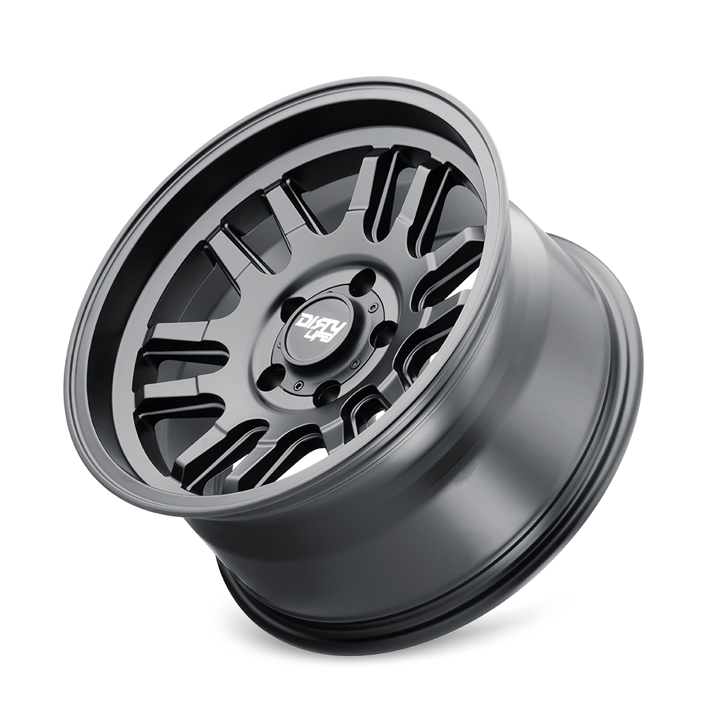 Black matte black alluminum wheel 17 diameter from DIRTY LIFE part number 9310-7973MB12