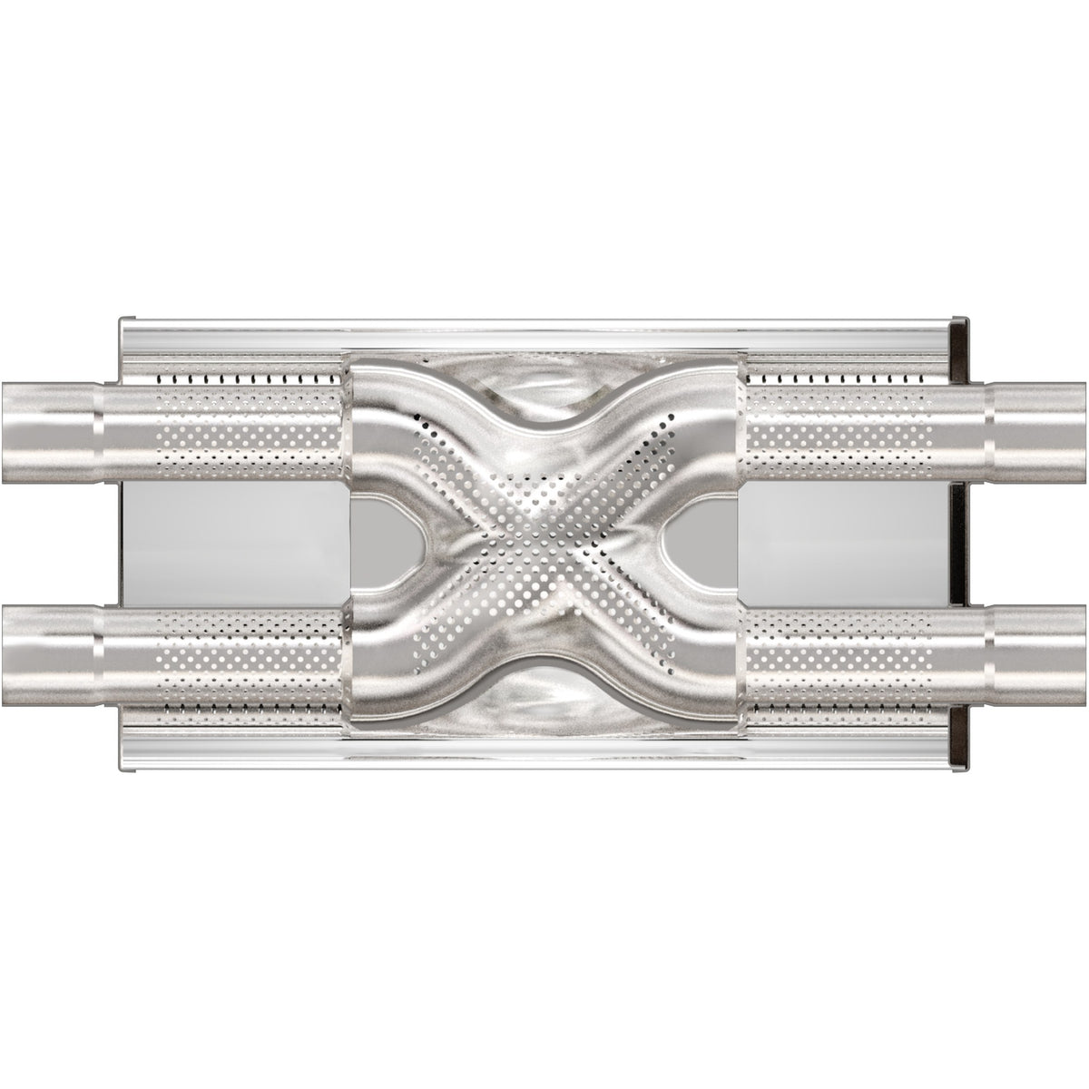 Satin exhaust muffler from MagnaFlow Exhaust Products part number 12468