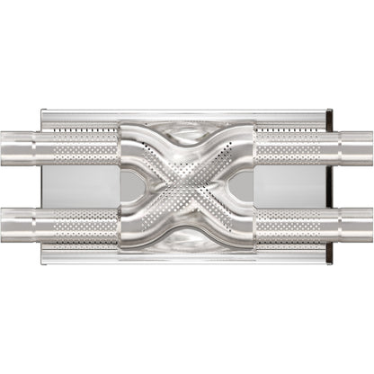 Satin exhaust muffler from MagnaFlow Exhaust Products part number 12468