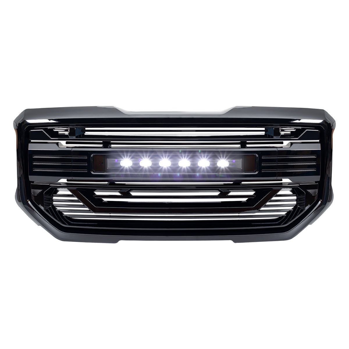 Glossy black abs plastic grille from AMERICAN MODIFIED part number AMGMAA00102