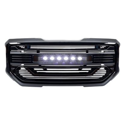 Glossy black abs plastic grille from AMERICAN MODIFIED part number AMGMAA00102