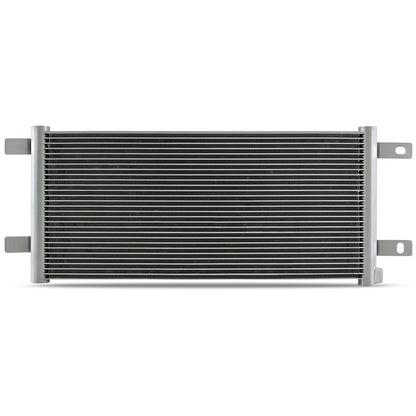 Natural aluminum automatic transmission oil cooler with mounting hardware from Mishimoto part number MMTC-RAM-15SL