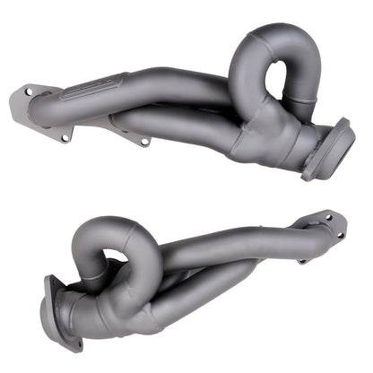 Titanuim ceramic mild steel exhaust header with mounting hardware from BBK Performance Parts part number 4014