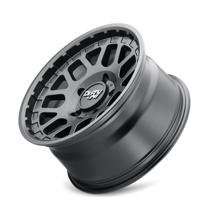 Black matte black alluminum wheel 17 diameter from DIRTY LIFE part number 9306-7983MB12