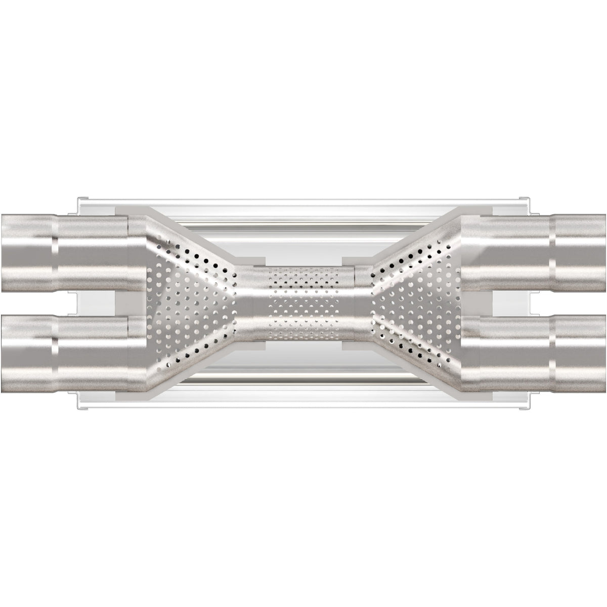 Satin exhaust muffler from MagnaFlow Exhaust Products part number 12469
