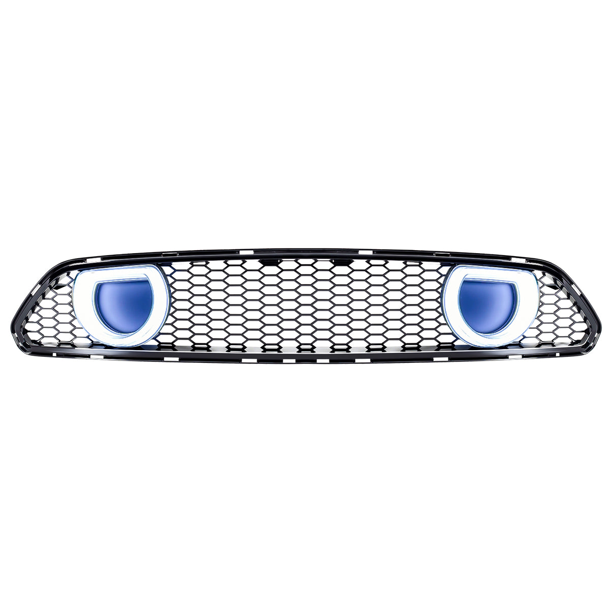 Glossy black abs plastic grille from AMERICAN MODIFIED part number AMFMCA00617