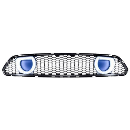Glossy black abs plastic grille from AMERICAN MODIFIED part number AMFMCA00617