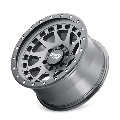 Graphite satin graphite alluminum wheel 17 diameter from DIRTY LIFE part number 9311-7983MGT12