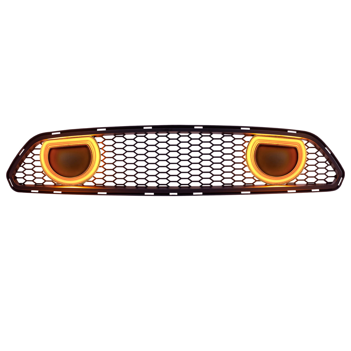 Matte black abs plastic grille from AMERICAN MODIFIED part number AMFMCA00615