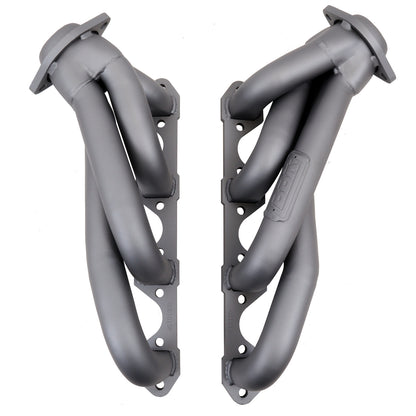 Titanium ceramic mild steel exhaust header with mounting hardware from BBK Performance Parts part number 1515