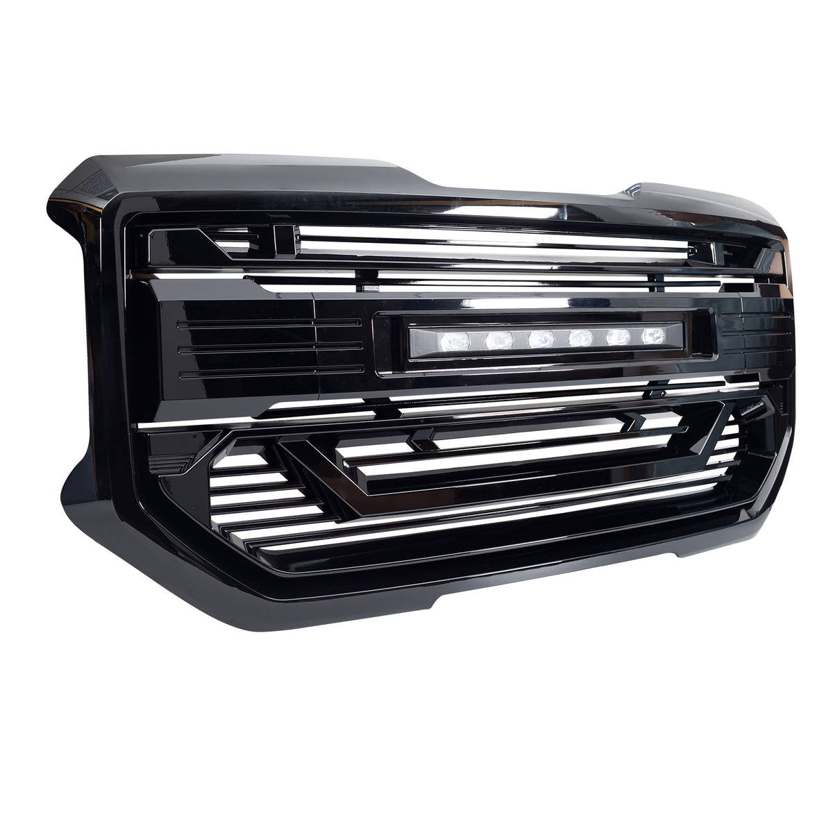 Glossy black abs plastic grille from AMERICAN MODIFIED part number AMGMAA00102