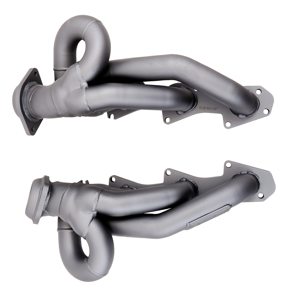 Titanuim ceramic mild steel exhaust header with mounting hardware from BBK Performance Parts part number 4014